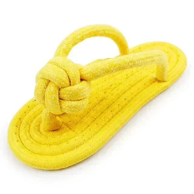 Cotton Slipper Rope Dog Toy Interactive Chew Training Toy Fun
