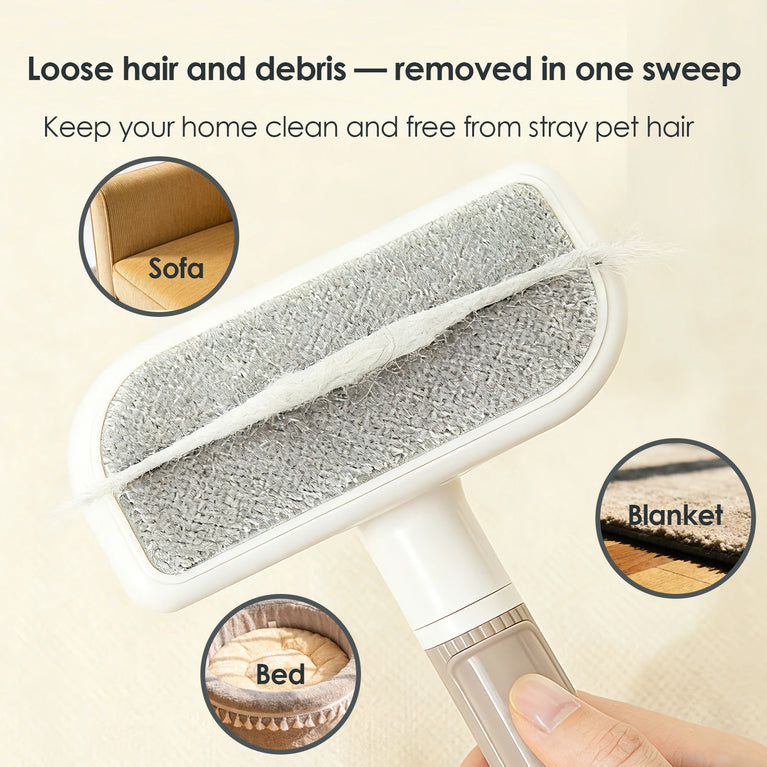 3-in-1 Multifunctional Pet Comb  Cat Grooming Brush Hair Removal Tool