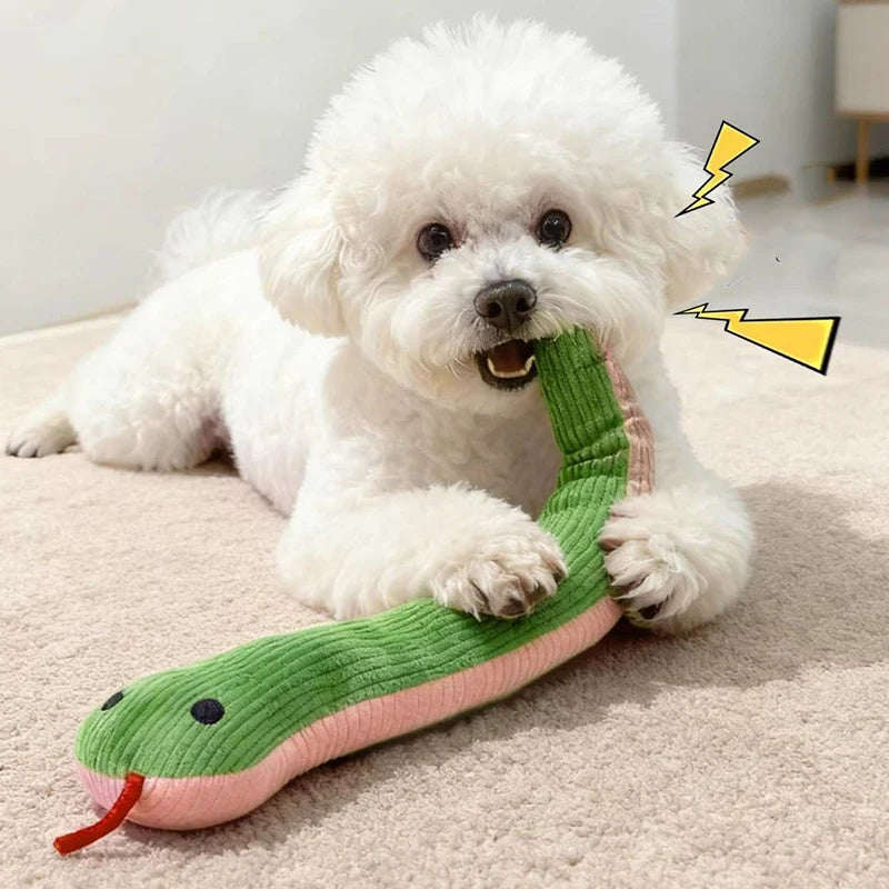HOT SALE DOG SNAKE INTERACTIVE TOY FOR  DOGS 16.5 INCHES