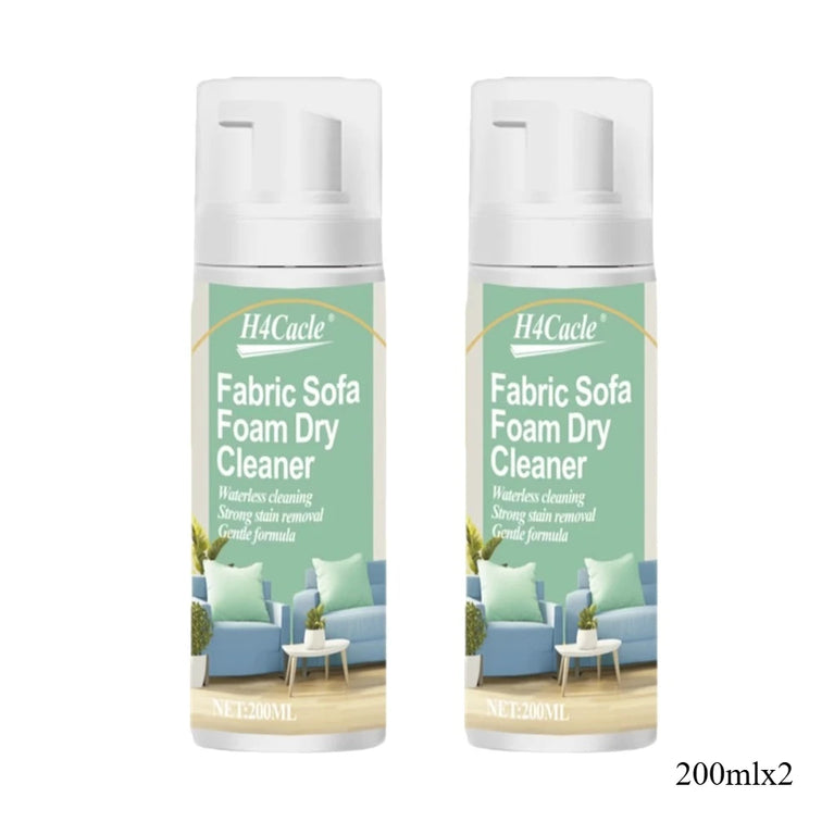 Fabric Sofa Foam Dry Cleaner | Water-Free Multi-Functional Stain Remover