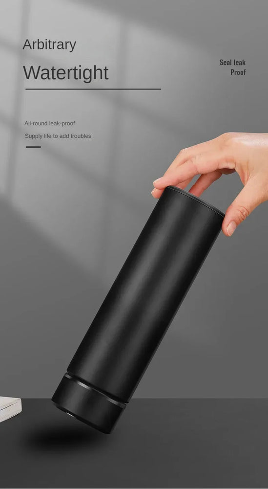 500ml Smart Stainless Steel Insulated Water Bottle with Display