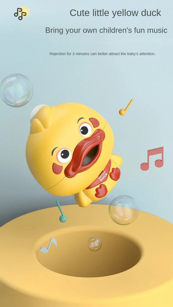 Musical Bubble Duck | Automatic Toddler Bath Toy