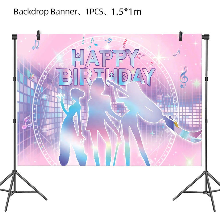 Disposable Party Tableware Set for Birthday Party Decoration