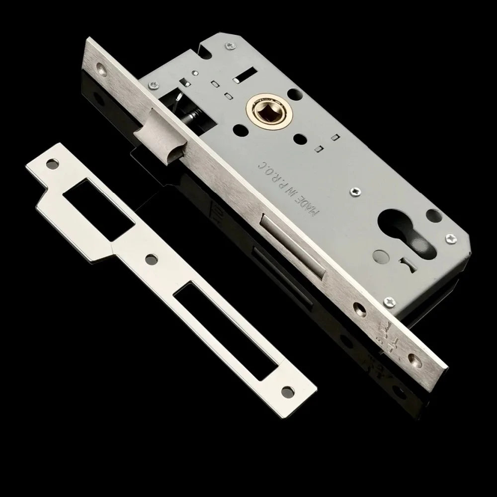 Aluminum Alloy Hidden Window Strike Plate | Electroplated Hardware for Casement Windows