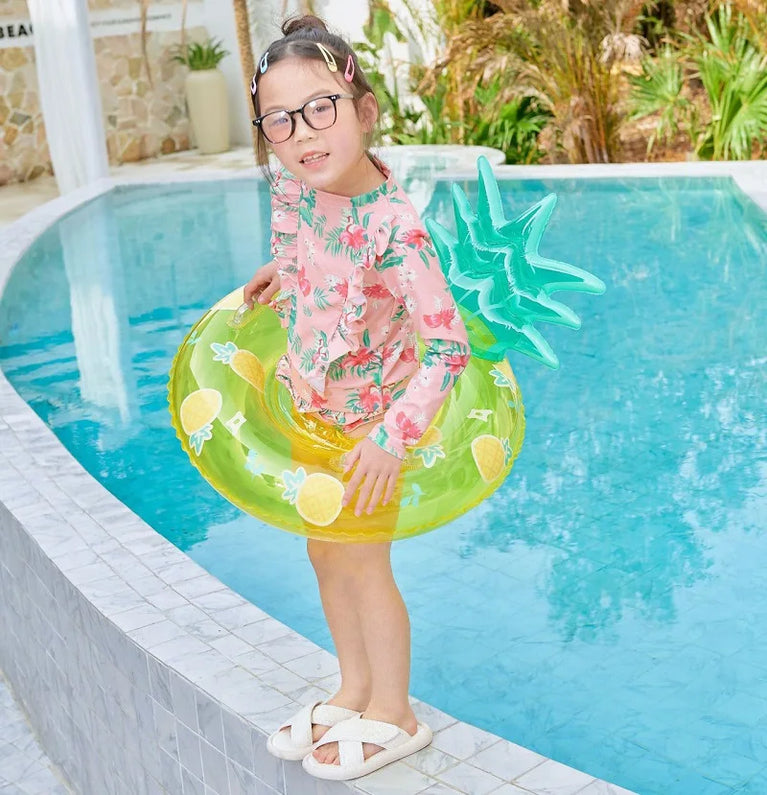 Baby Float with Sunshade | Flamingo & Unicorn Pool Swimming Ring