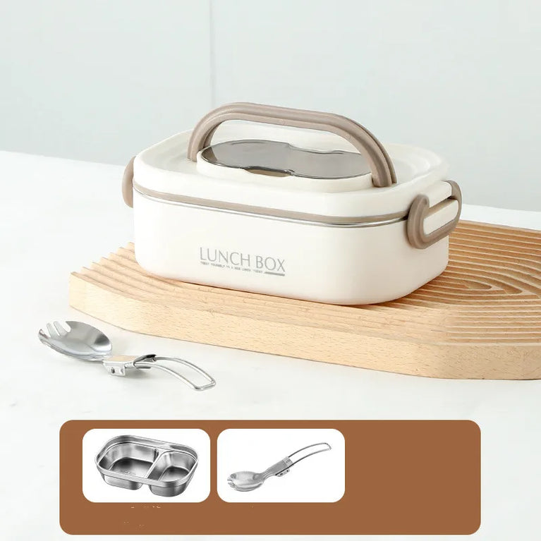 Stainless Steel 304 Thermal Lunch Box with Insulation Bag 1500ml