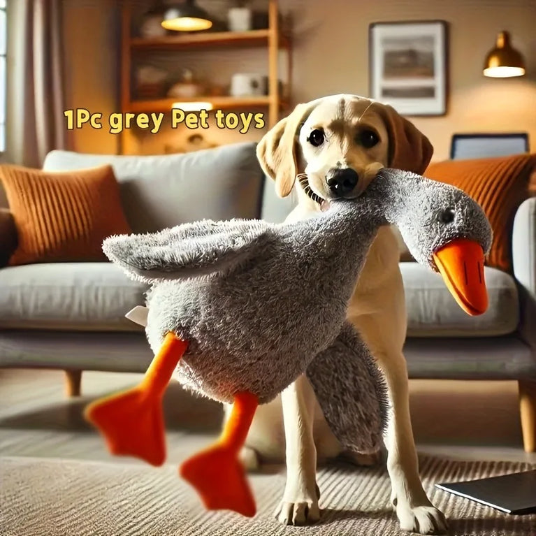 50cm Soft Colorful Duck Plush Toy for Cats Dogs Anxiety Relieving Buddy