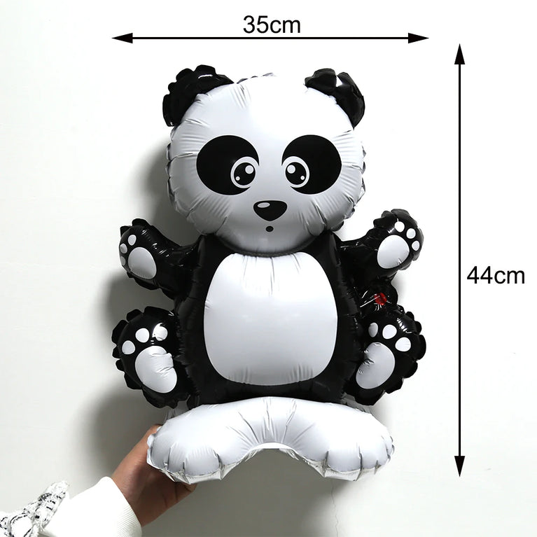 Panda Birthday Party Disposable Tableware Set Plates Cups Napkins Banner Decor