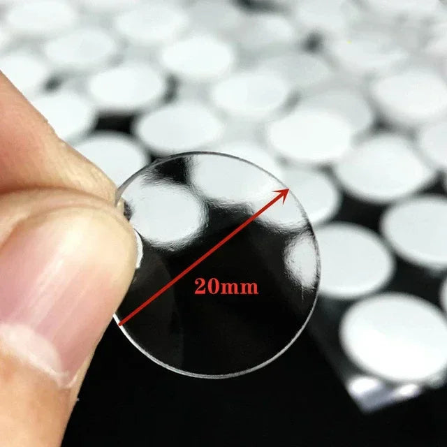 Strong Acrylic Double-Sided Adhesive Dots | 100pcs Reusable Mounting Tape