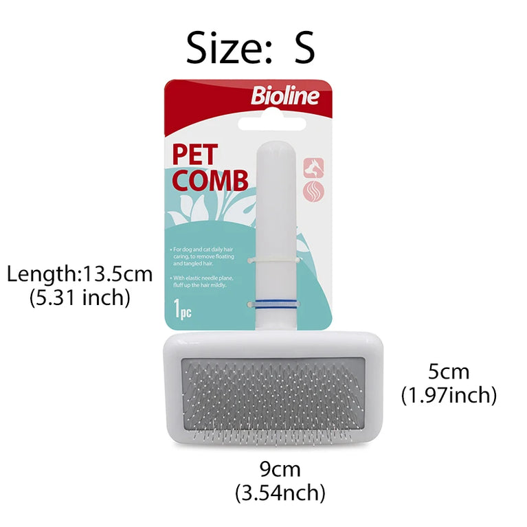 Self Cleaning Pet Hair Remover Brush for Dogs Cats Grooming