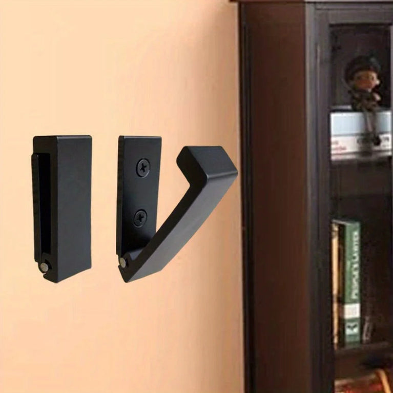 4PCS Folding Hooks Wall Door Clothes Coat Hat Bags Hangers Aluminum Alloy Kitchen Bathroom Rustproof Towel Hooks Foldable Hook