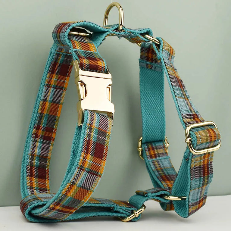 High Quality Personalized Dog Collar Leash Set Quick Release XS XL