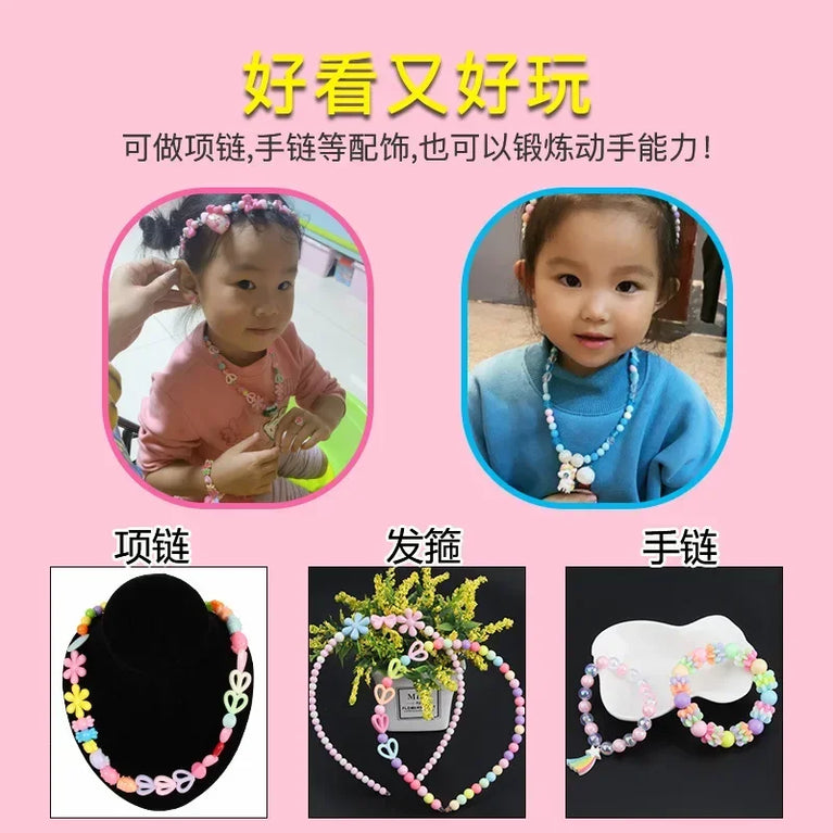 DIY Polymer Clay Beads Jewelry Making Kit | Creative Crafts for Kids