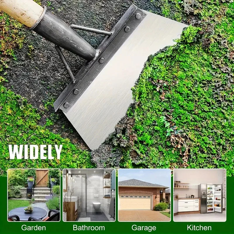 Heavy Duty Metal Garden Shovel for Weeding Edging and Digging