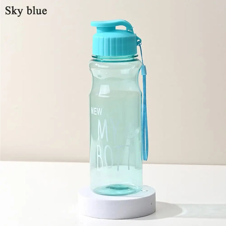 550ML Travel Sport Multi-Color Water Bottle Plastic Water Cup