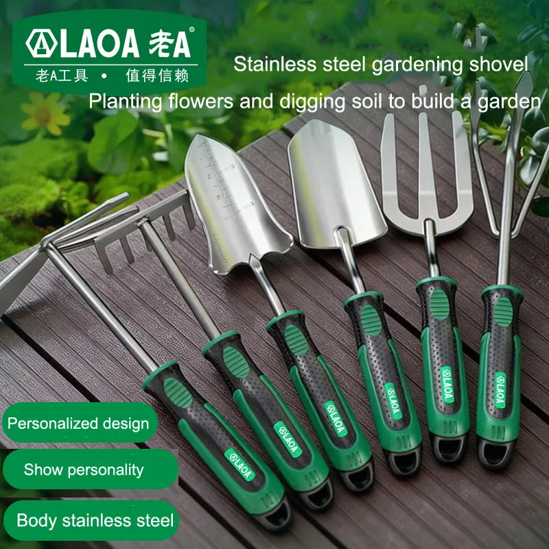 Stainless Steel Mini Garden Shovel for Digging Soil and Plants