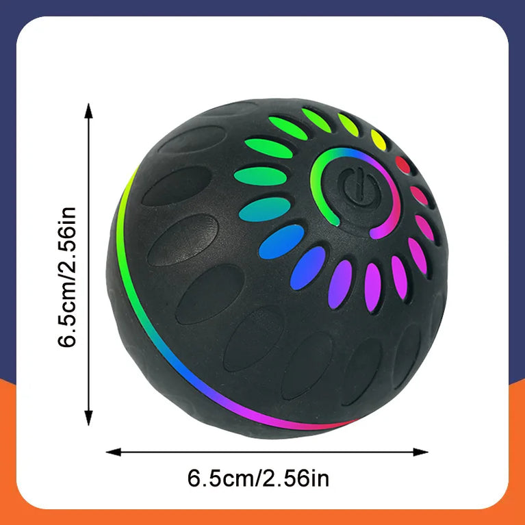 Smart Interactive Dog Toy Ball | Automatic Bouncing Rolling Toy