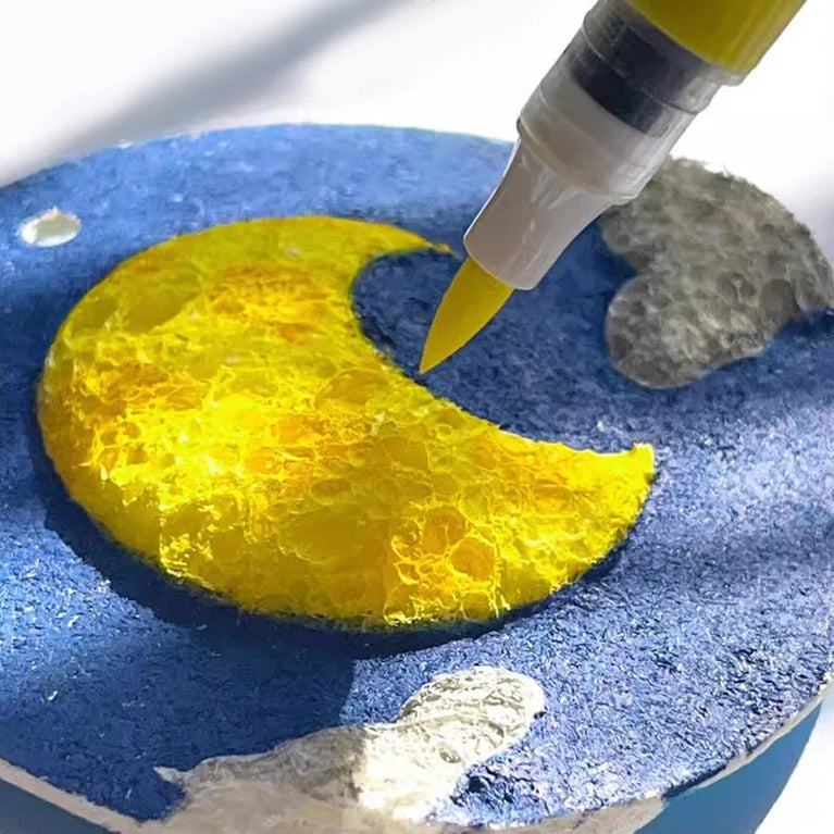 3D Drawing Magic Canvas | Sponge Foam Texture Painting Paper for DIY Art