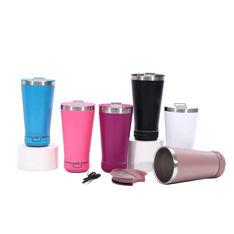 450ml Stainless Steel Vacuum Flask with Bluetooth Speaker Lid