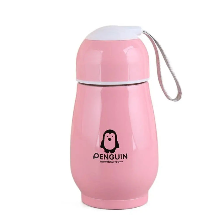 Mini Penguin Thermos Cup 180ml Travel Mug for Kids Insulated