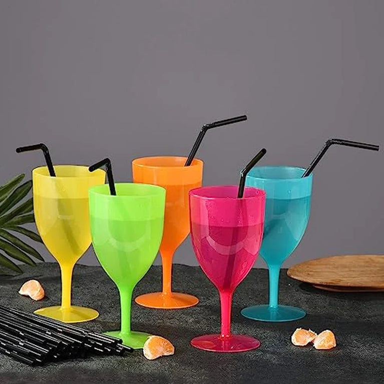 50-3000PCS Drinking Straws for Milk Tea Party Wedding Beverage Use