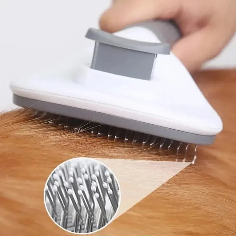 Pet Dog Brush Cat Comb Self Cleaning Pet Hair Remover Grooming Tool