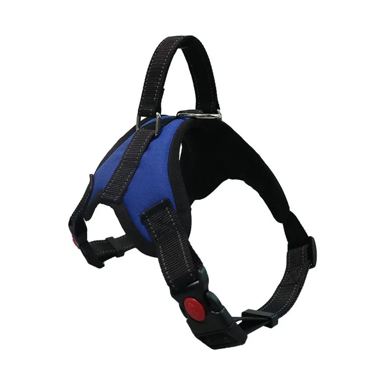 Adjustable Oxford Dog Harness Vest Collar Durable Pet Walking Harness