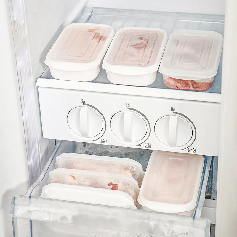 Refrigerator Food Storage Containers Sealed Box Kitchen Freezer Seal Bin Vegetable Fruit Meat Fresh Box Organizer