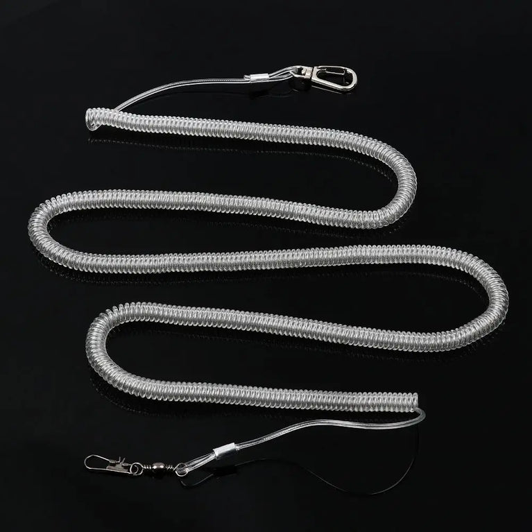 Parrot Flying Training Leash & Anti-Bite Leg Ring | Ultra-Light Flexible Harness