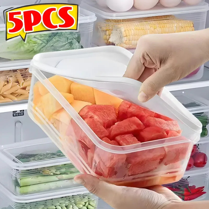 Refrigerator Storage Box Meat Vegetable Fresh Keeper