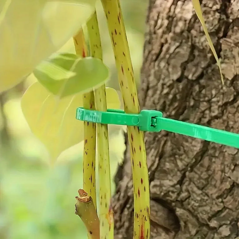 Reusable Garden Cable Ties | Adjustable Plant & Shrub Support Fasteners