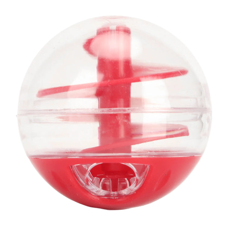 Interactive Cat Treat Dispensing Ball Slow Feeder Puzzle Toy Fun