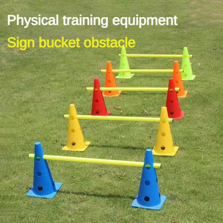 Dog Agility Training Set | Adjustable Hurdle & Jumping Bar