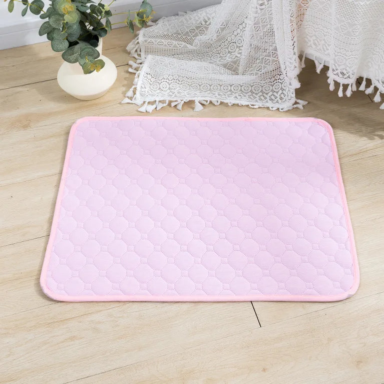 Washable Reusable Dog Pee Pad | 4-Layer Ultra Absorbent Mat