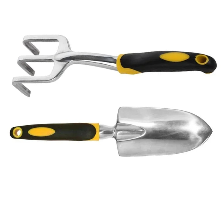 4/5PCS Garden Tool Set Shovel Trowel Rake Fork Weed Puller Planting Kit