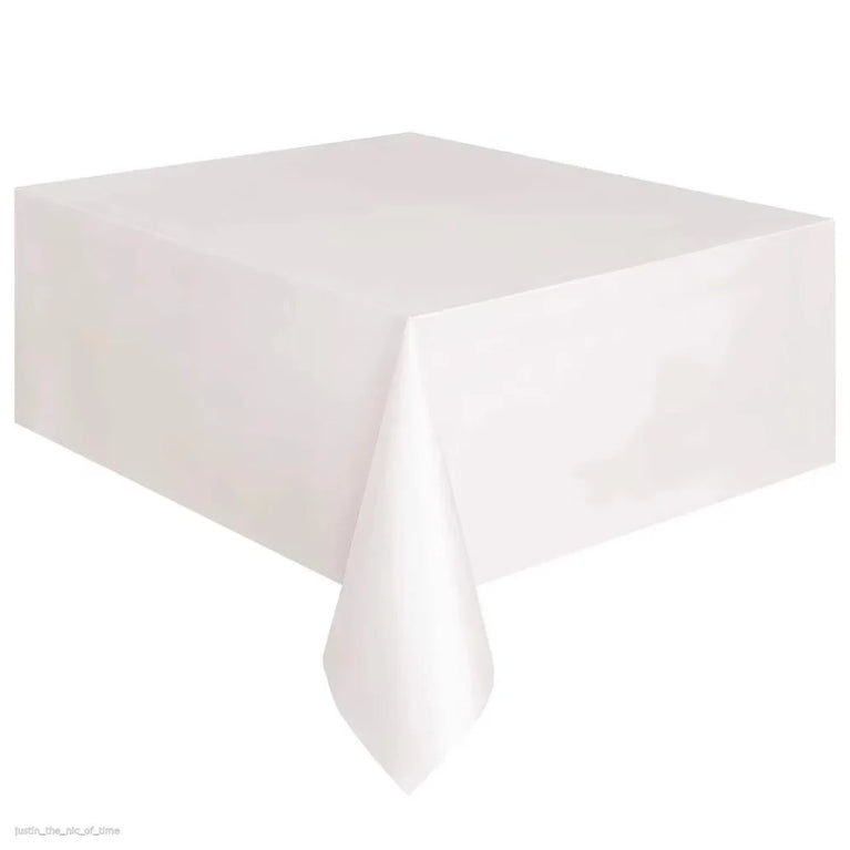 1PC 137x183cm Plastic Rectangle Disposable Table Cover Cloth Party Tablecloth Covers