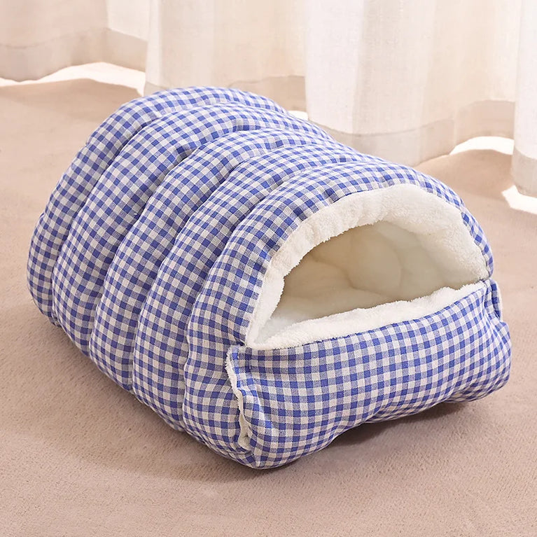 Foldable Winter Pet Sleep Bed Bag Cat Heating Pad Cooling Cat Bed