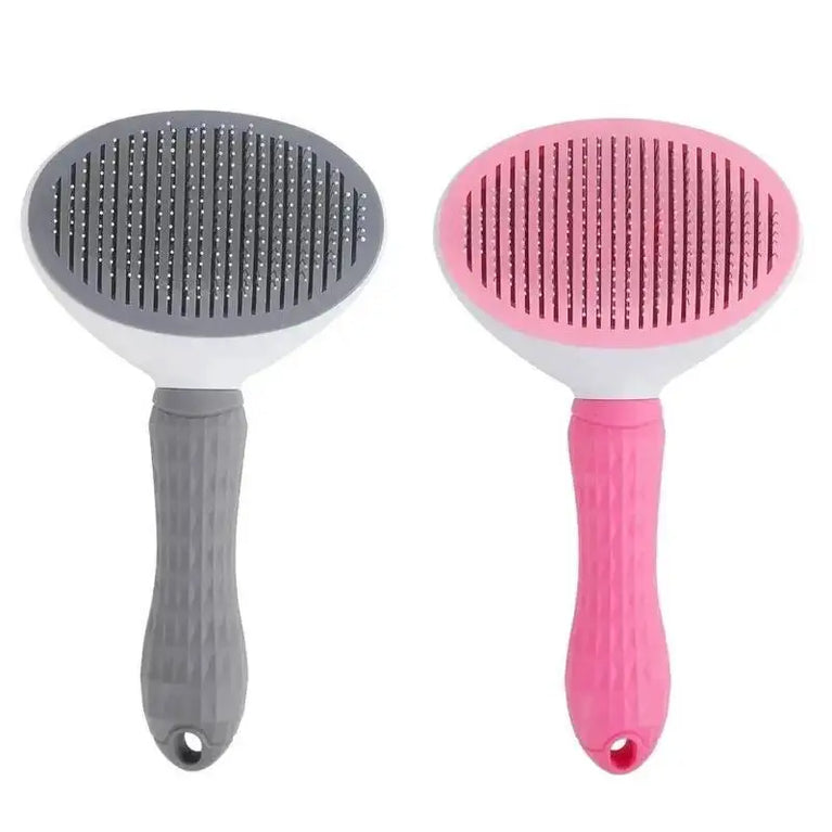 Pet Dog Brush Cat Comb Self Cleaning Pet Hair Remover Dematting Grooming Tool