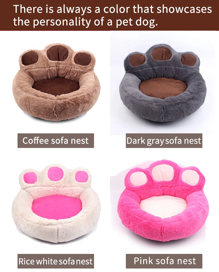 Dog Bed Kennel Mat Sofa Accessories Fluffy Puppy Bedding Medium Big Pet Bed