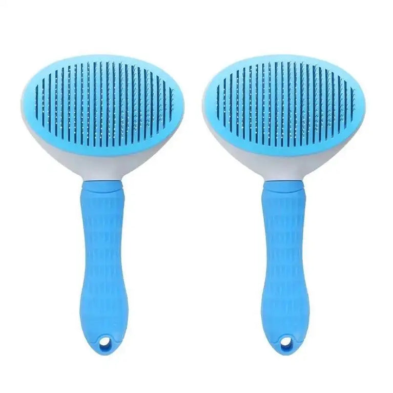 Pet Dog Brush Cat Comb Self Cleaning Pet Hair Remover Dematting Grooming Tool