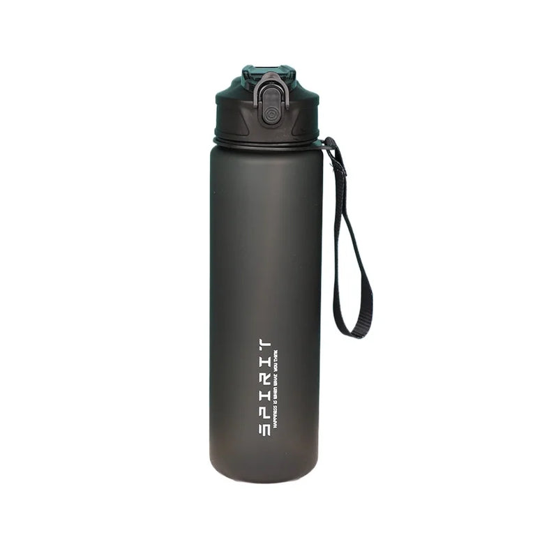 750ml Motivational Leakproof Water Bottle with Straw Large Gym Capacity