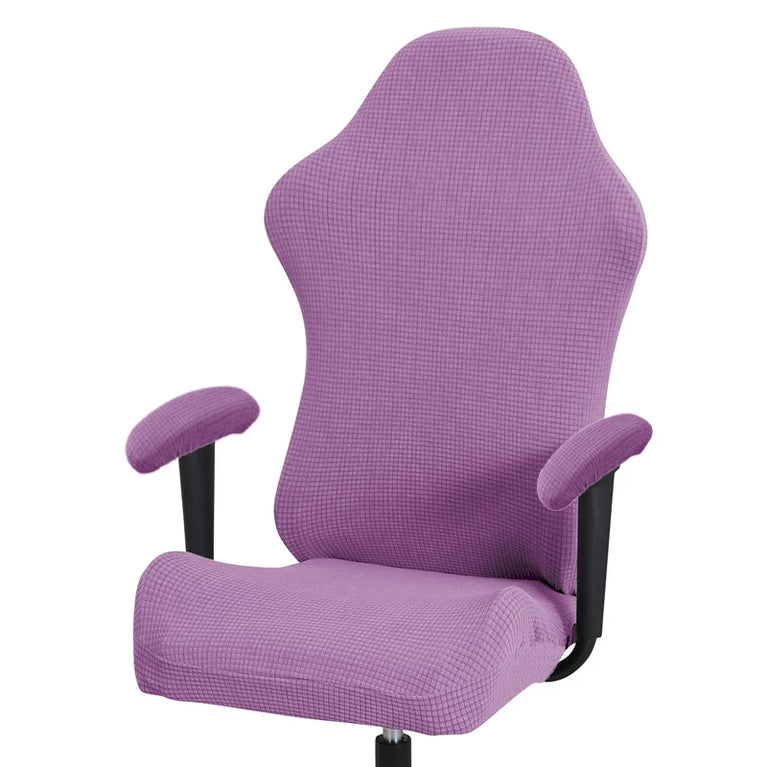 Thick Jacquard Gaming Chair Cover | Stretchy Polyester Office & Racing Chair Slipcover