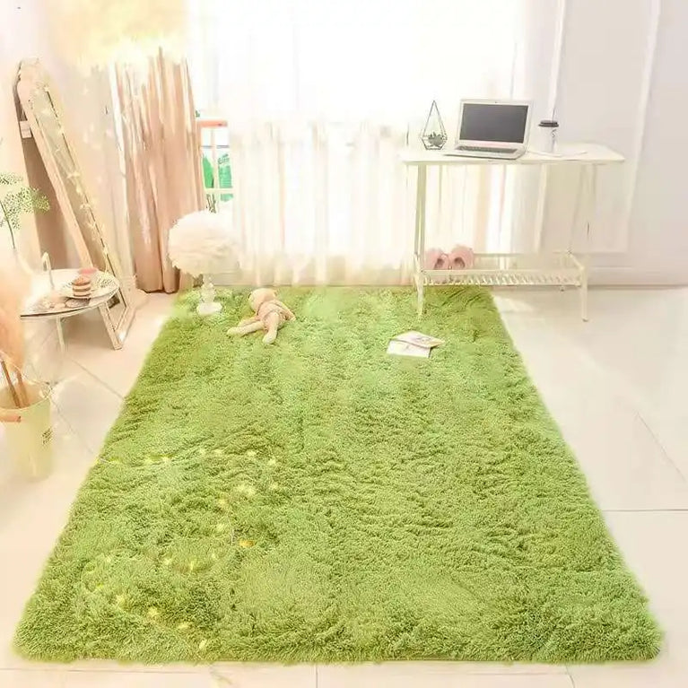 Fluffy Non-Slip Washable Area Rugs for Living Room and Bedroom