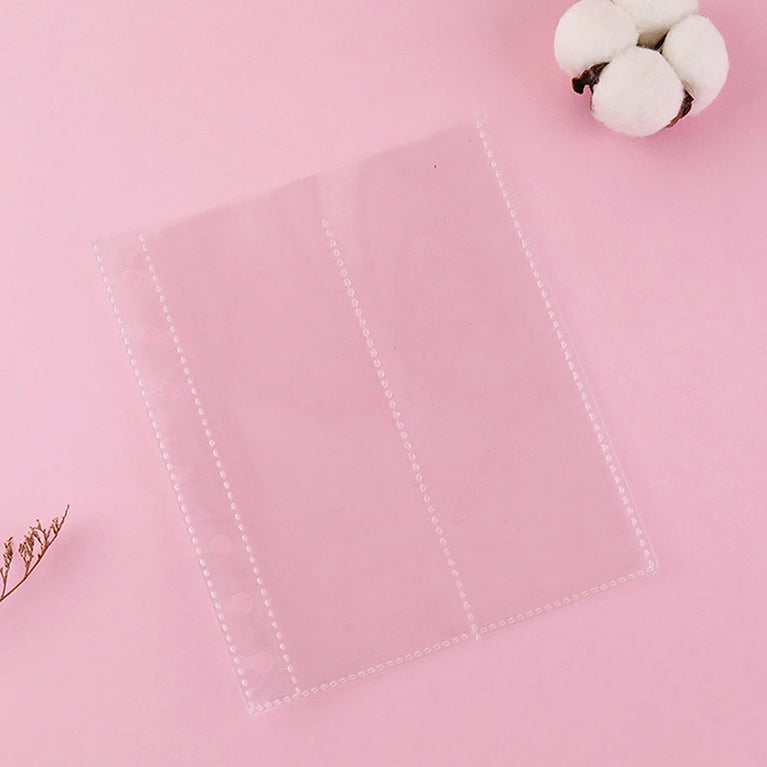 A6 Glitter Photocard Binder | 100-Capacity 2x6 Inch Photo Strip & Bookmark Album