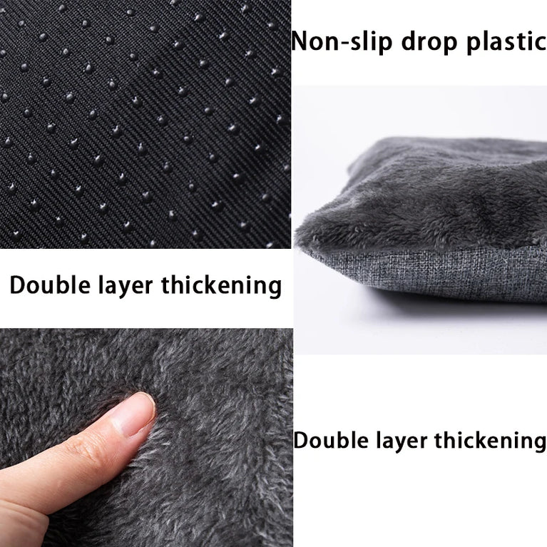 Winter Warm Cat Bed Foldable House Cat Heating Pad Cushion