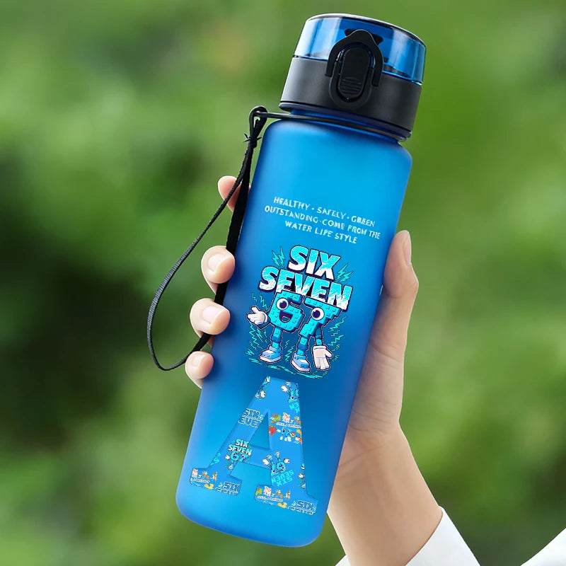 650ML Sports Waterbottle Cartoon Gym Travel Drinking Cup