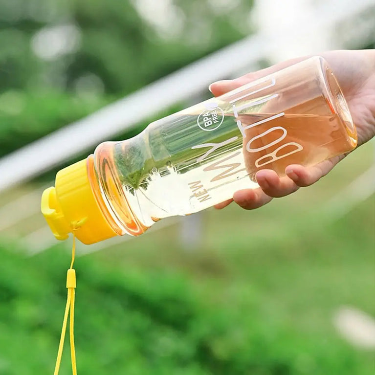550ML Travel Sport Multi-Color Water Bottle Plastic Water Cup