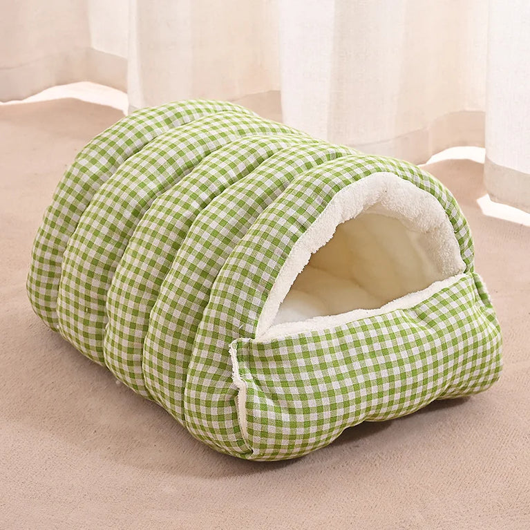 Foldable Winter Pet Sleep Bed Bag Cat Heating Pad Cooling Cat Bed