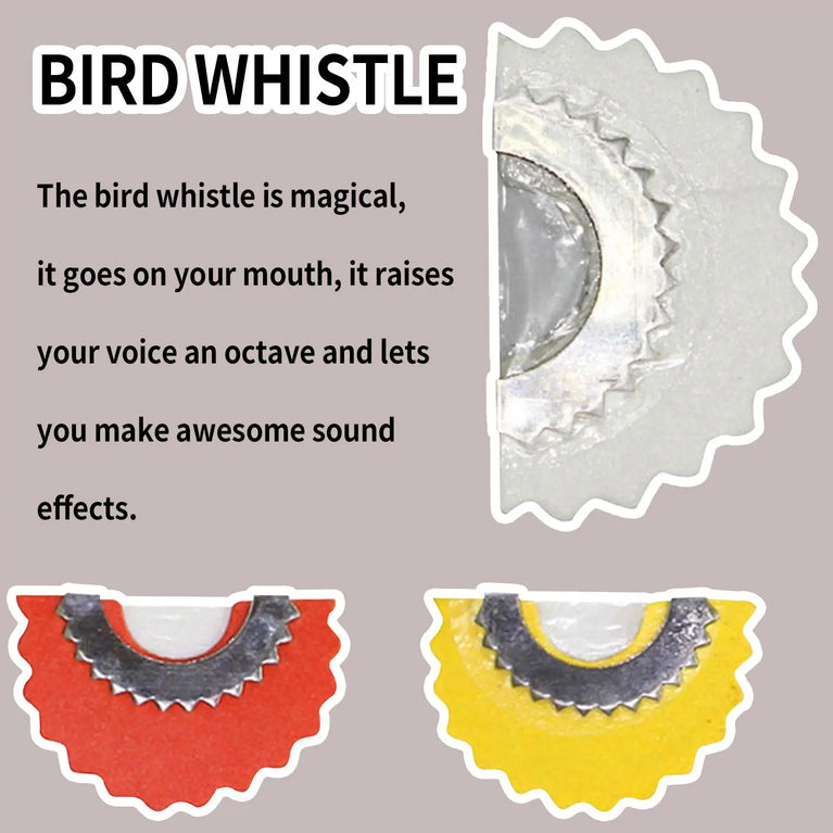 Magic Birdcall Whistle | Hidden Mouth Tweeting Noisemaker