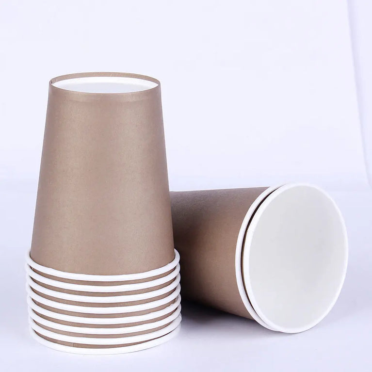 Solid Color Disposable Tableware Set Plates Cups Party Wedding Decoration Kit